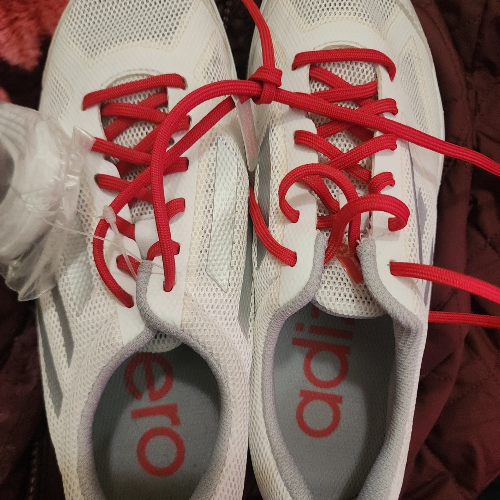Adidas Adizero Women's ’s Golf Shoes - Red And White Size 7, EVG 791003